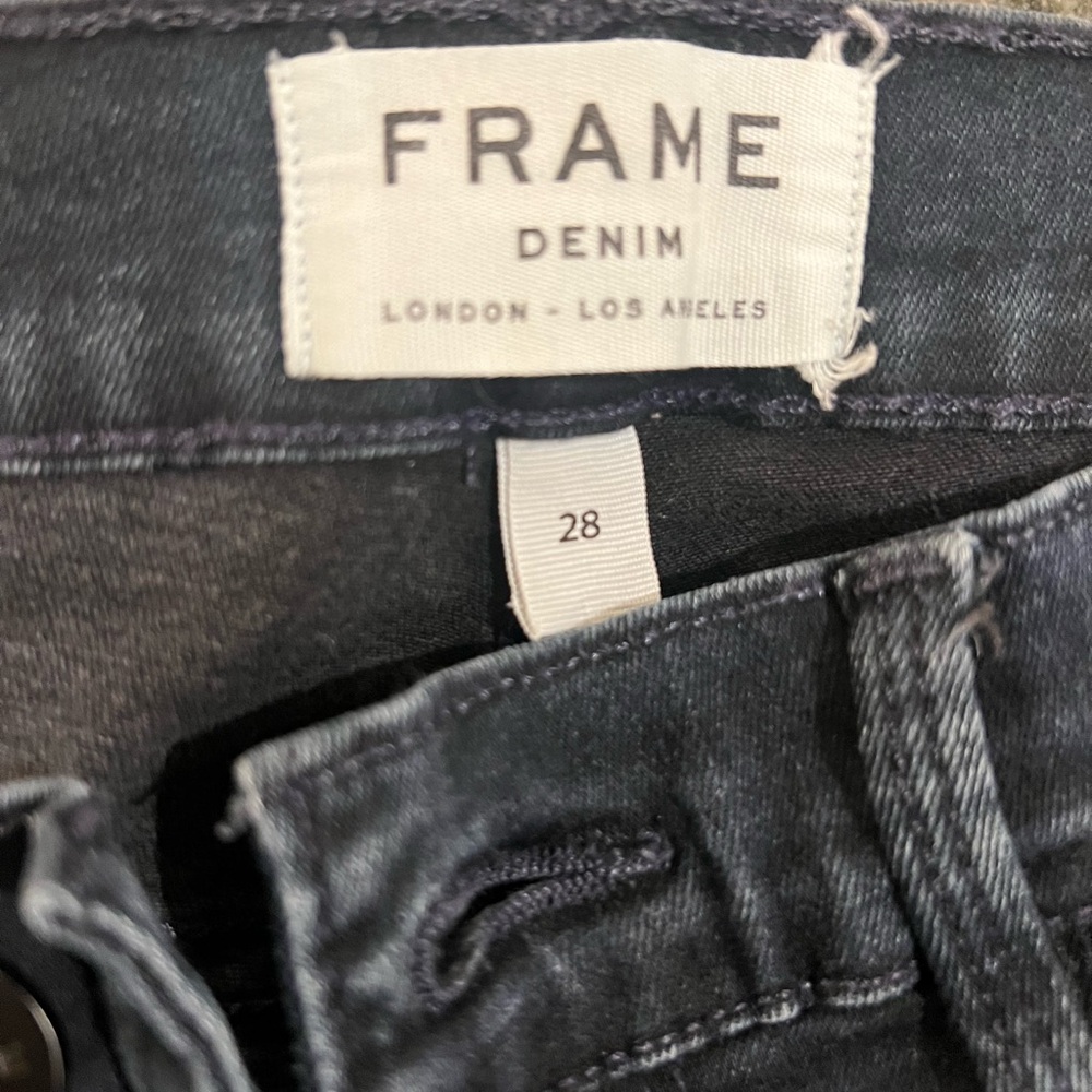 Frame Denim Dark Wash Jeans
